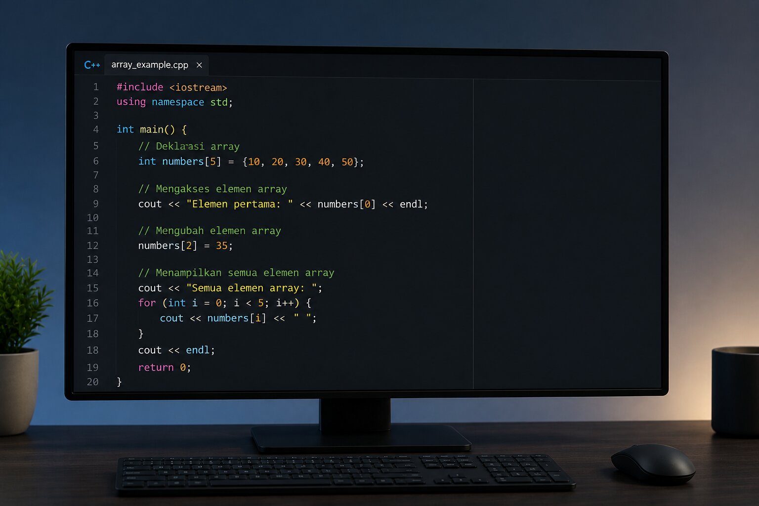 Apa Itu Array? Ini Cara Membuatnya di C++, PHP, dan Python!